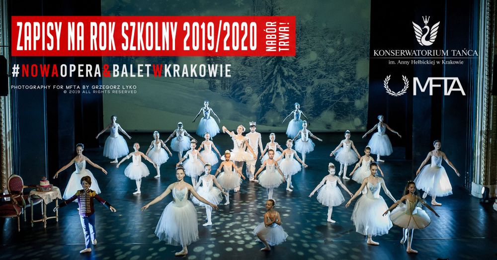 Nabór uczniów do Konserwatorium Tańca i Szkoły Baletowej w Krakowie